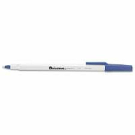 COOLCRAFTS 27421 Economy Ballpoint Stick Oil Based Pen- Blue Ink- Fine, 12PK CO3235761